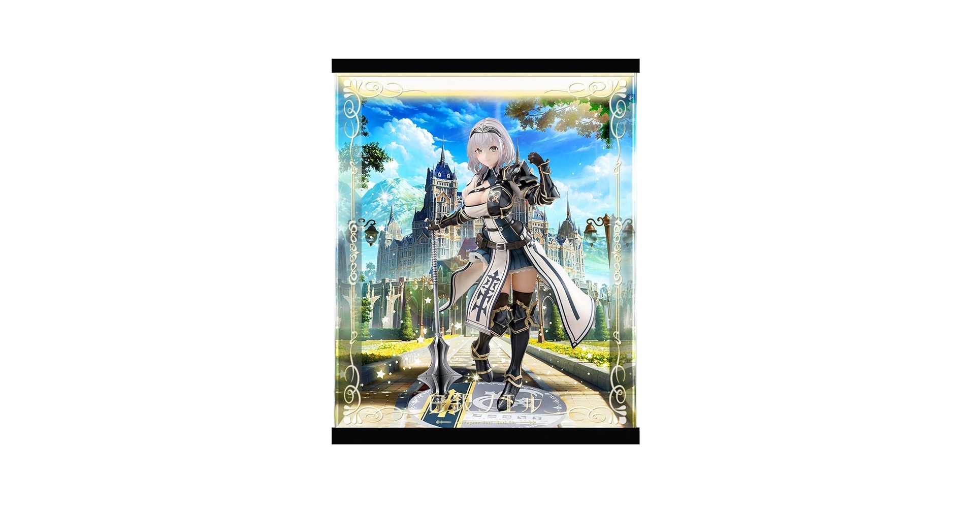 白銀ノエル　フィギアセット　照明付きケース付き　箱有り　おまけ付き Amazon.co.jp: 専用 フィギュアケース ホロライブプロダクション