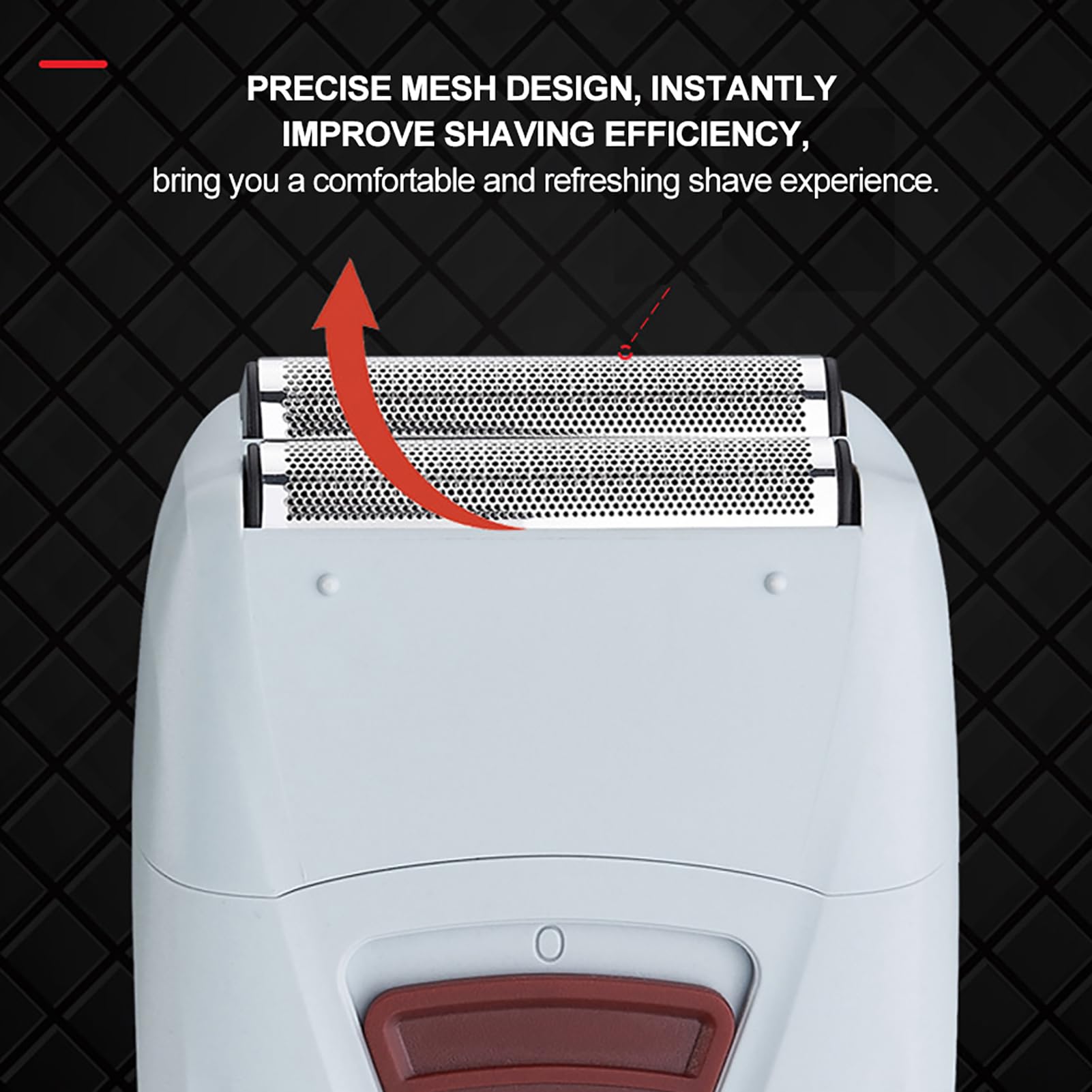 QANYEGN Electric Shaver, Rechargeable, Foil Head, White, Men's Grooming, Men, Busy Professionals, Frequent Travelers