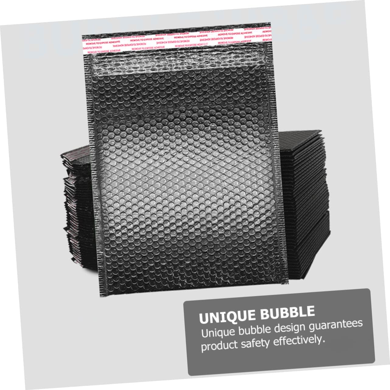 20Pcs Bubble Pouch Thickened Matte Bag for Shipping Protection for Books and Fragile Items