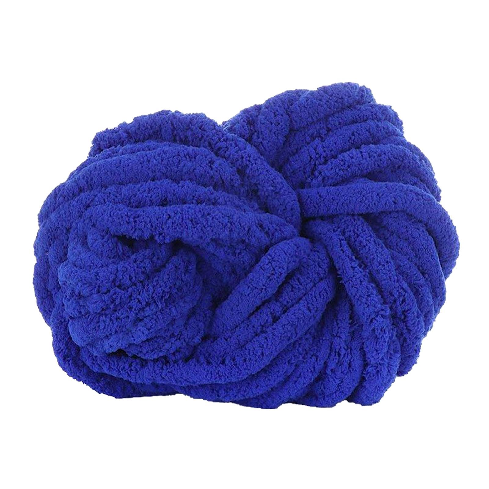 Chenille Chunky Yarn | Velvet for Knitting & Crocheting | Arm Knitting Yarn | Wool for Clothes, Blankets, Bags & Scarves