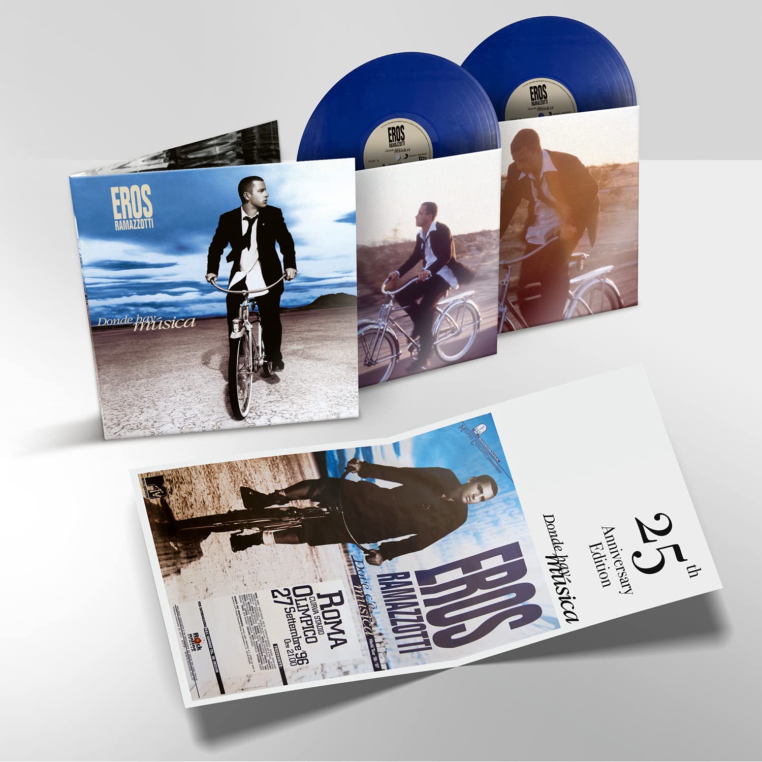 Eros Ramazzotti Donde Hay Musica LP New 194399054512