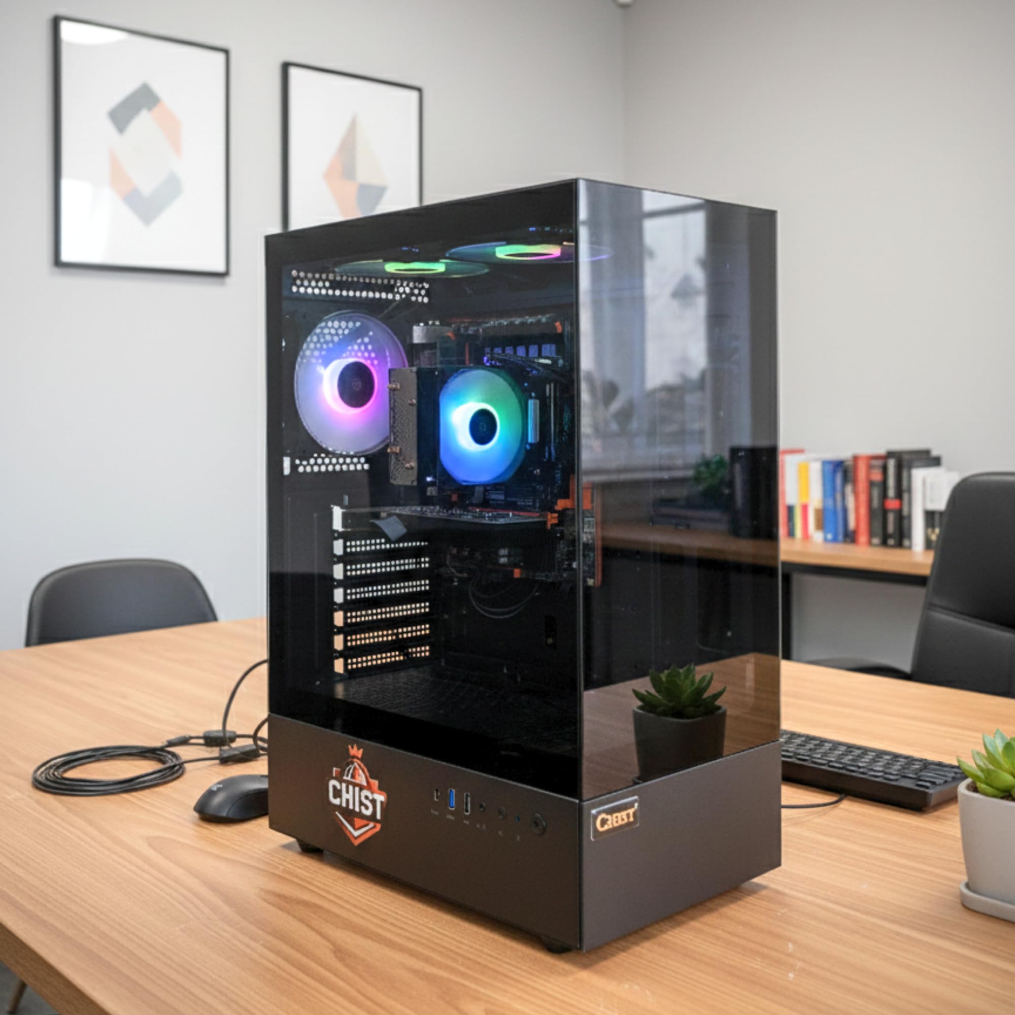 デスクトップPC　Xeon搭載　メモリ16GB　GeForceGTX750 CHIST ROG GAMEX, Xeon-E2680 V4 14-Core Processor, 32GB DDR4 RAM