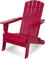 Vista 10 de Shine Company Coastal Modern - Silla Adirondack para todo tipo de clima, Aruba