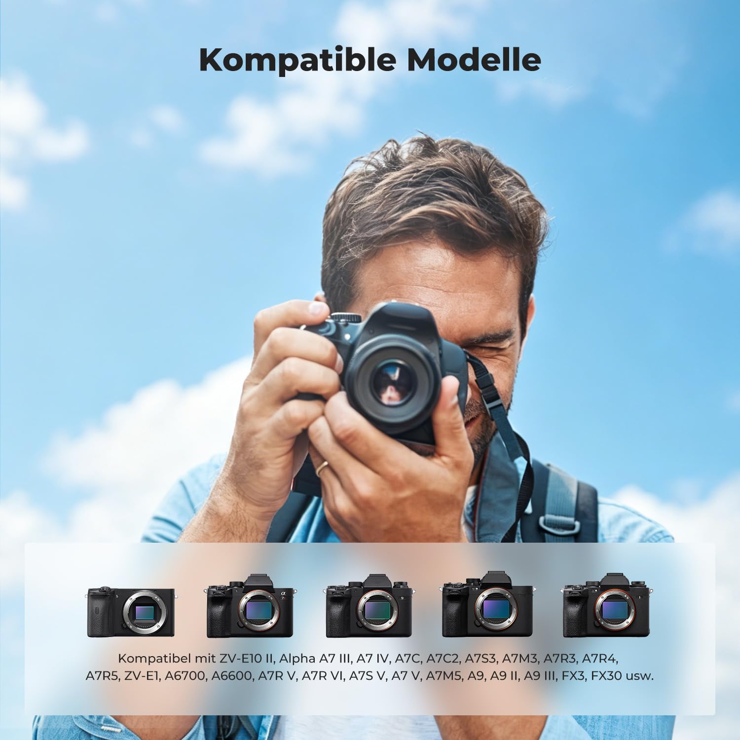 K&F CONCEPT NP-FZ100 Kamera Akkus(3er Pack) mit 20W LED PD Schnellladegerät Kompatibel mit Sony A7iii, A7iv, A7C, FX3, FX30, A9, A6600, A6700, ZV-E1, ZV-E10ii, Alpha 9, A9S, A7R III, A7R IV, A7RV