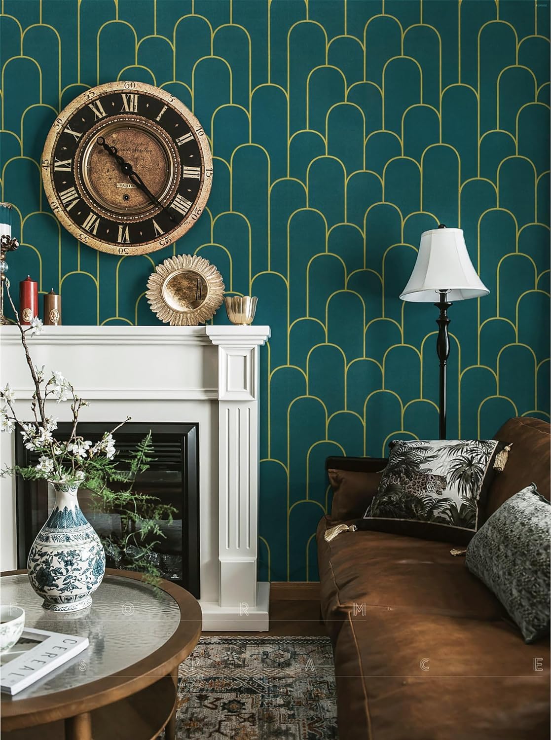 See full amazon price history chart for FOKRIM Green LINE Wallpaper Wallpaper for Wall Sticker for Home,Office 45x300cm Sticker Wallpaper Peel and Stick Hexagon Removable Self Adhesive Waterproof Wallpaper(Pack of 1) FOKRIM Green LINE Wallpaper Wallpaper for Wall Sticker for Home,Office 45x300cm Sticker Wallpaper Peel and Stick Hexagon Removable Self Adhesive Waterproof Wallpaper(Pack of 1) (B0CSMN6463) Amazon Price History, Amazon Price Tracker