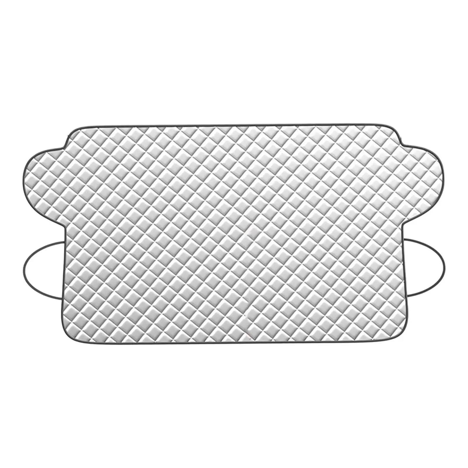 Housse de Protection pour Pare-Brise Pare-Brise Voiture Couverture Neige Et Gel Accessoire Polyvalent Protection Contre La Glace 145x108cm Protection Pare Brise Hiver