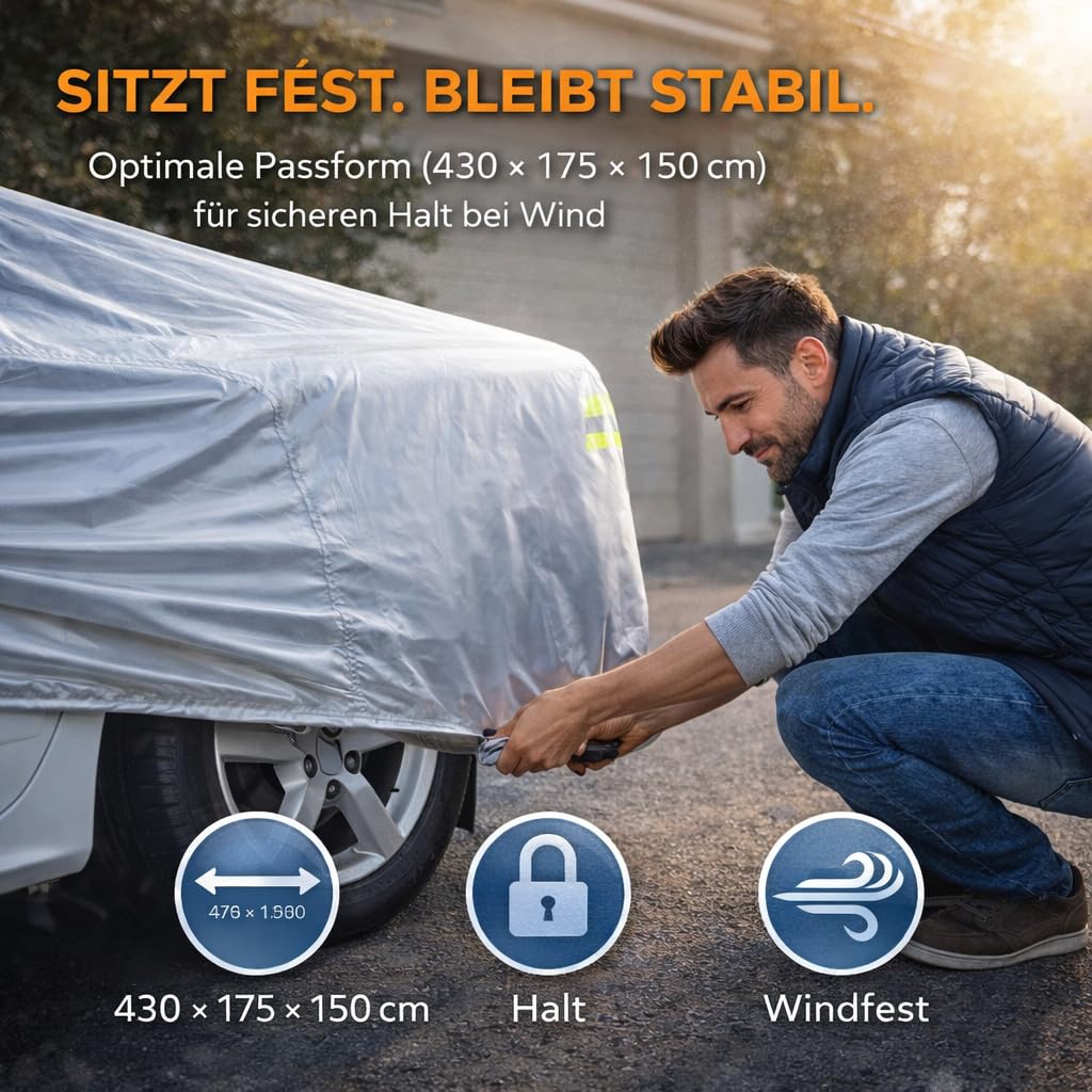 Telo di protezione impermeabile per SUV per la protezione e copertura di auto, autovetture - Autoplane in taglia unica (1x SUV (490x190x180cm))