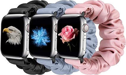 Tiptops Compatible Scrunchies Pattern Wristbands Photo