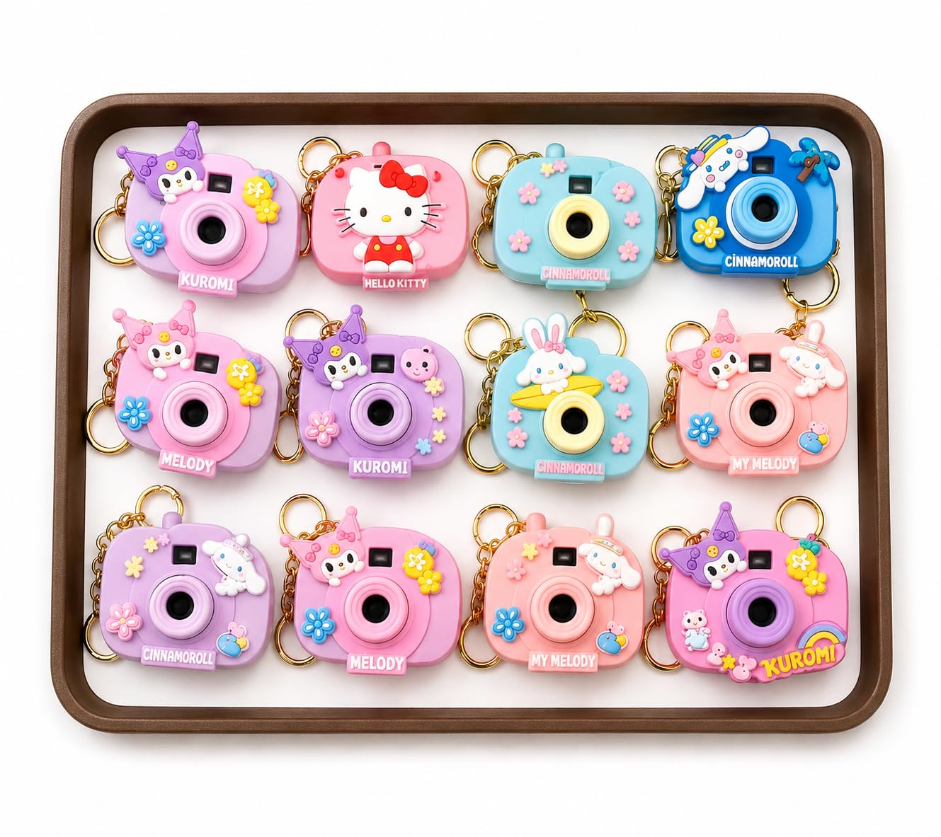 Tiny Treasure Hunt Pack of 6,Mini Cartoon Camera & Projector