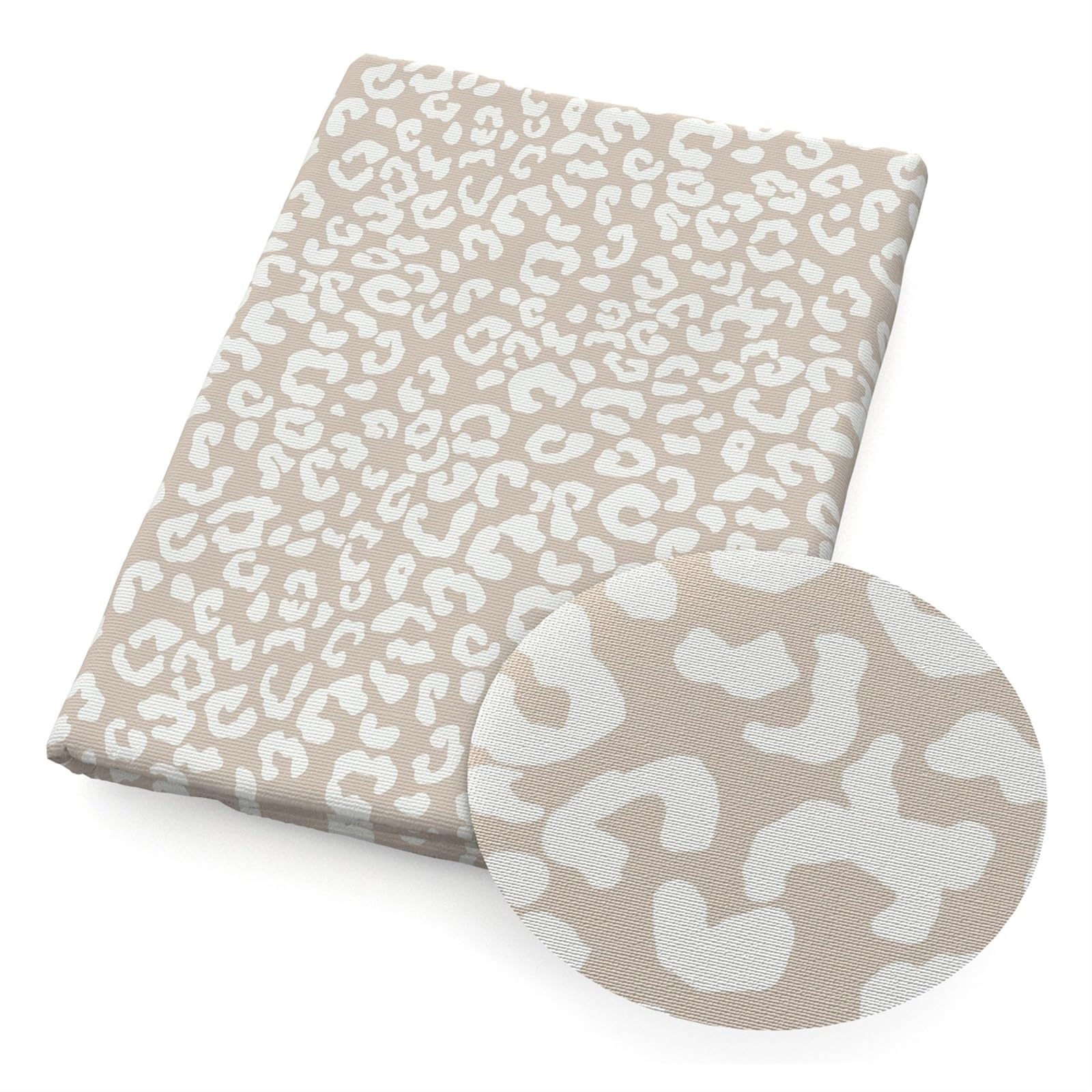 Tissu brodé fleurs feuilles délicates pour artisanat textile