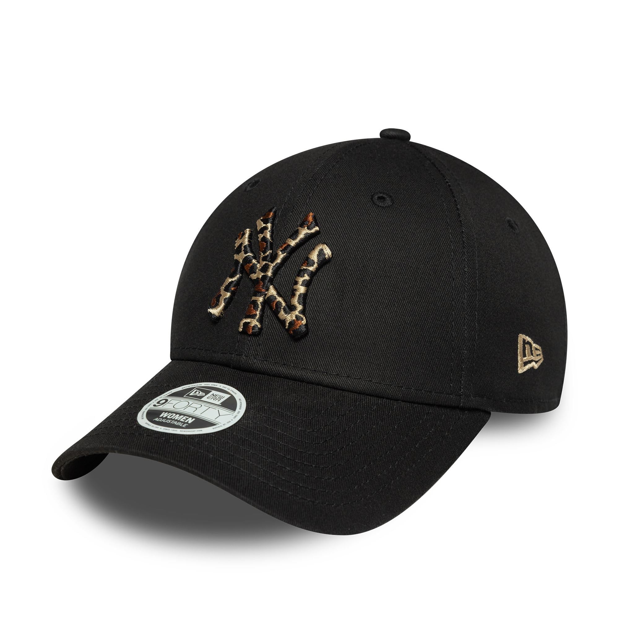New Era New York Yankees 9Forty Leopard Infill Women Cap Black