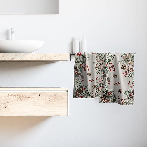 Vista 146 de Toallas de mano en blanco y negro – Toallas clásicas a rayas blancas y negras, toallas de baño modernas y sencillas, toallas de baño absorbentes