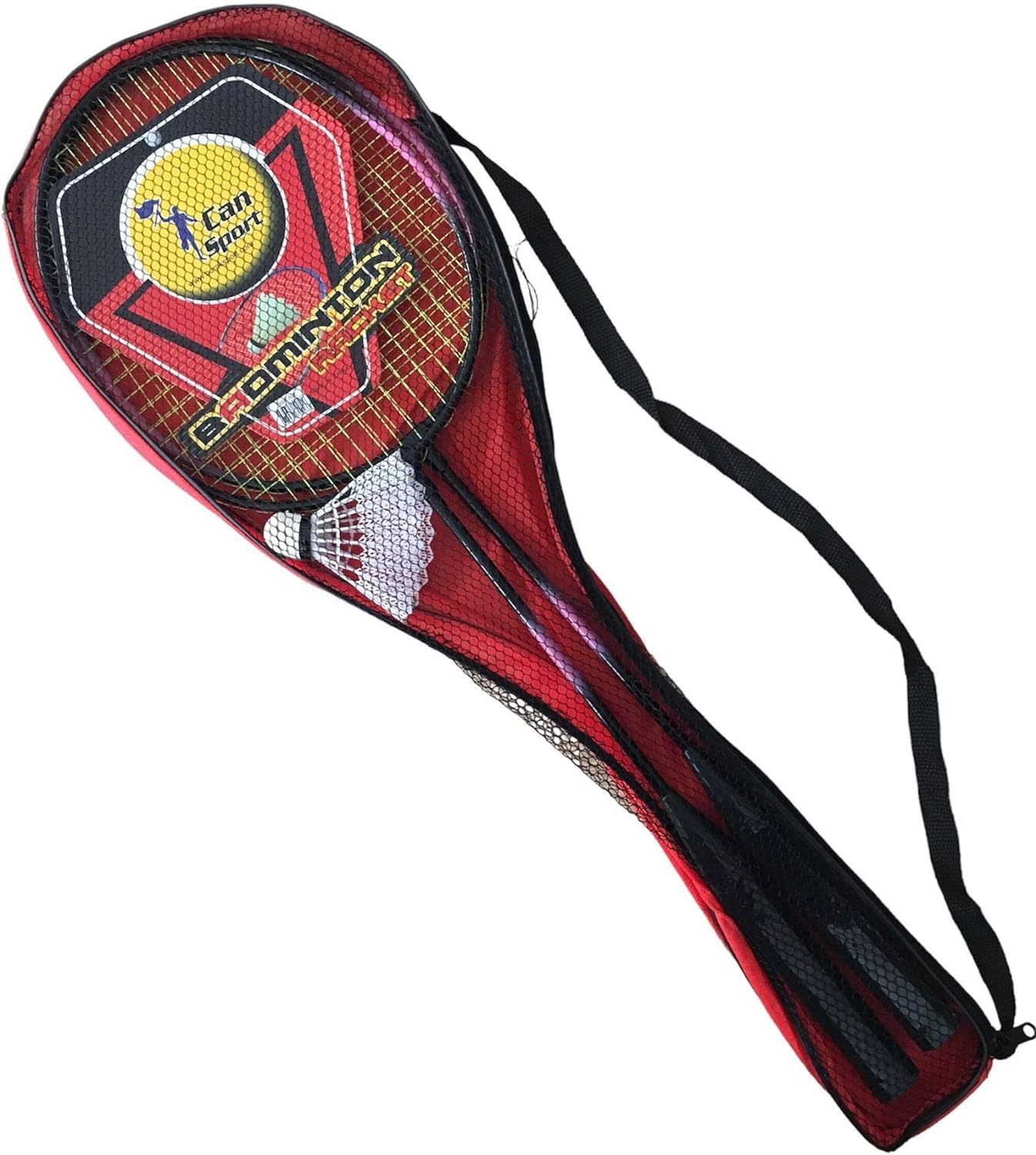 Özel Çantalı Badminton Seti – 2 Raket + 3 Top | Hafif, Dayanıklı ve Taşınabilir Spor Seti (Mavi)