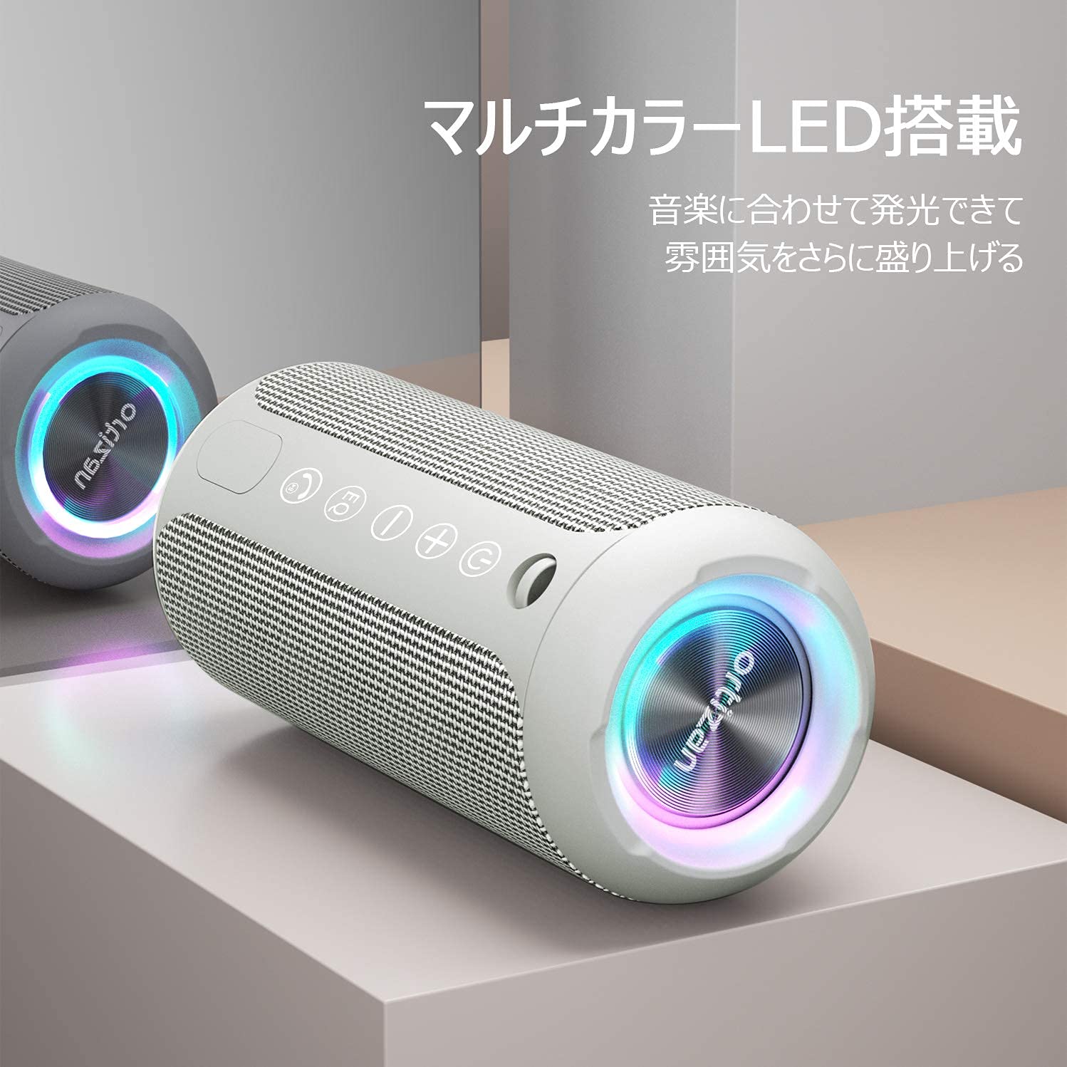 Amazon.co.jp: Ortizan Bluetooth Speaker, IPX7 Waterproof, Wireless