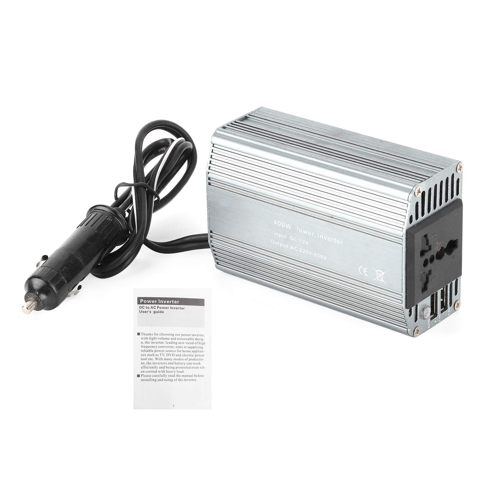Samochód o Mocy 400 W z Portami USB Konwersja DC12V na AC220V W Celu ładowania