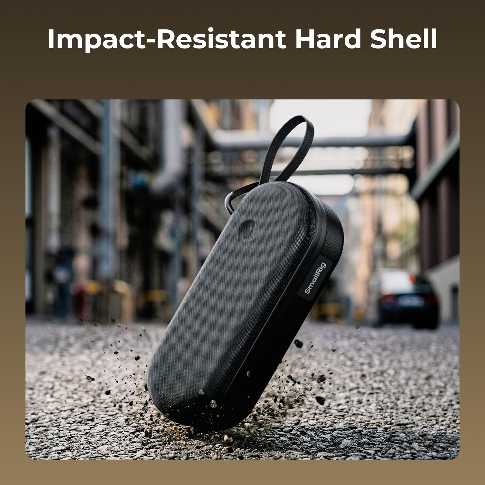SMALLRIG Custodia per DJI Pocket 4/3, resistente a schizzi e urti, borsa portatile tutto in uno con cordino per fotocamera e accessori, può contenere schede SD, filtri e cavi - 5992
