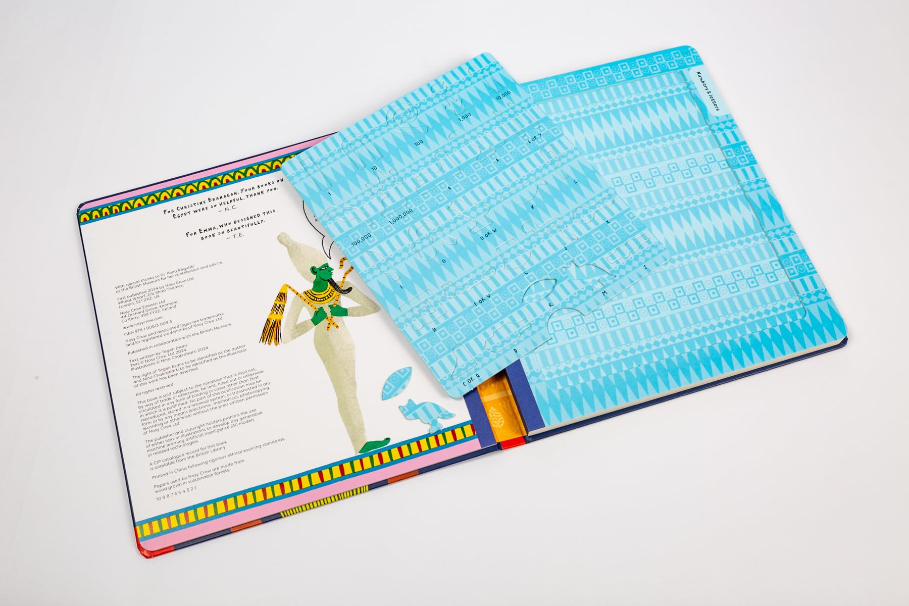 British Museum: Talk Like an Egyptian (British Museum Stencil Books)