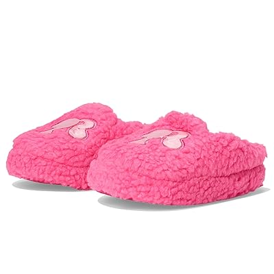 Ground Up Barbie Sherpa Spa Slipper (Toddler/Little Kid) Girls Shoes Pink