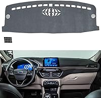 Vista 12 de TUCAREST Funda para salpicadero Compatible con 2014-2020 Nissan Rogue (T32) / 2017-2022 Rogue Sport S (No Rogue Select) Alfombrilla antideslizante