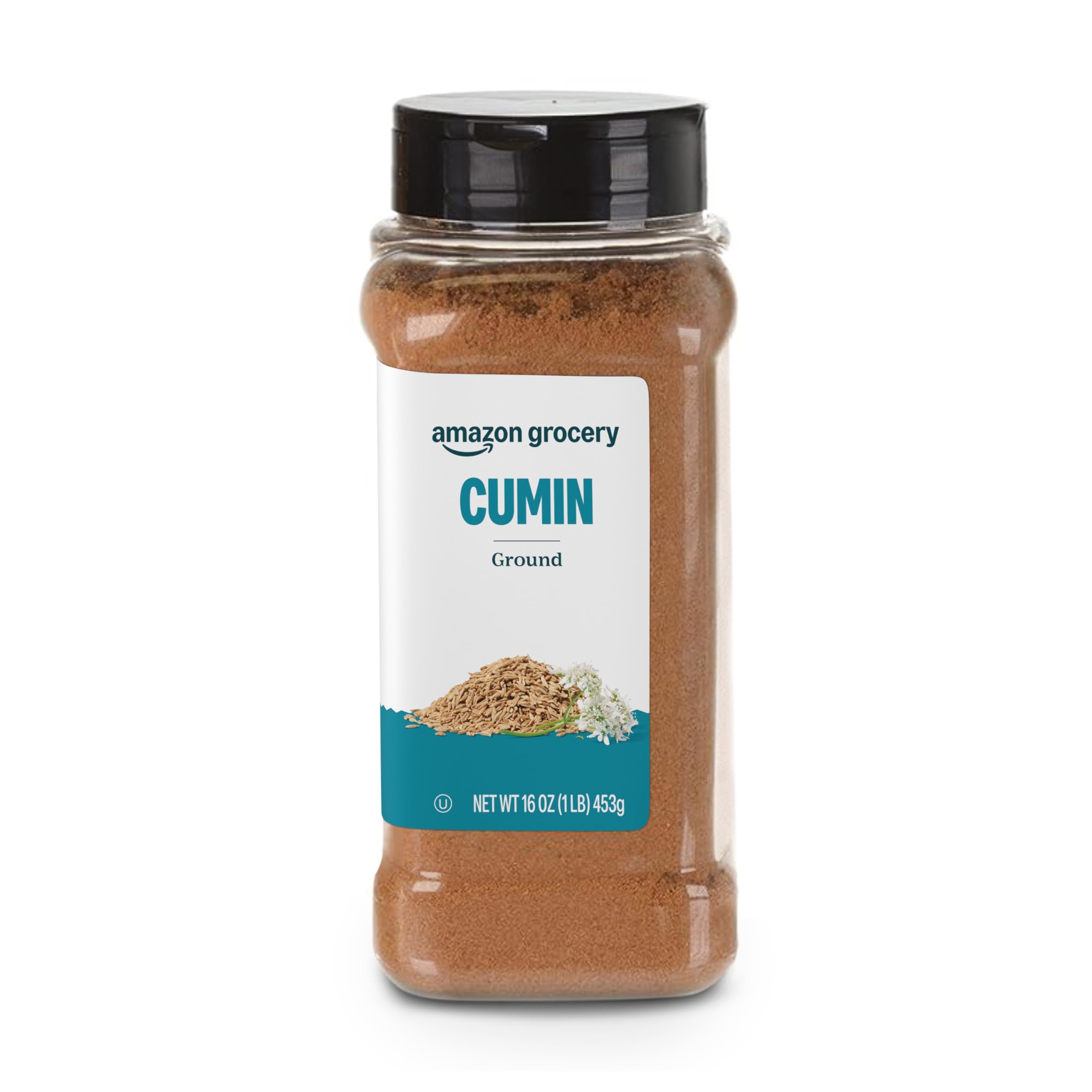 Amazon GroceryGround Cumin, 16 Oz (Previously Happy Belly, Packaging May Vary)