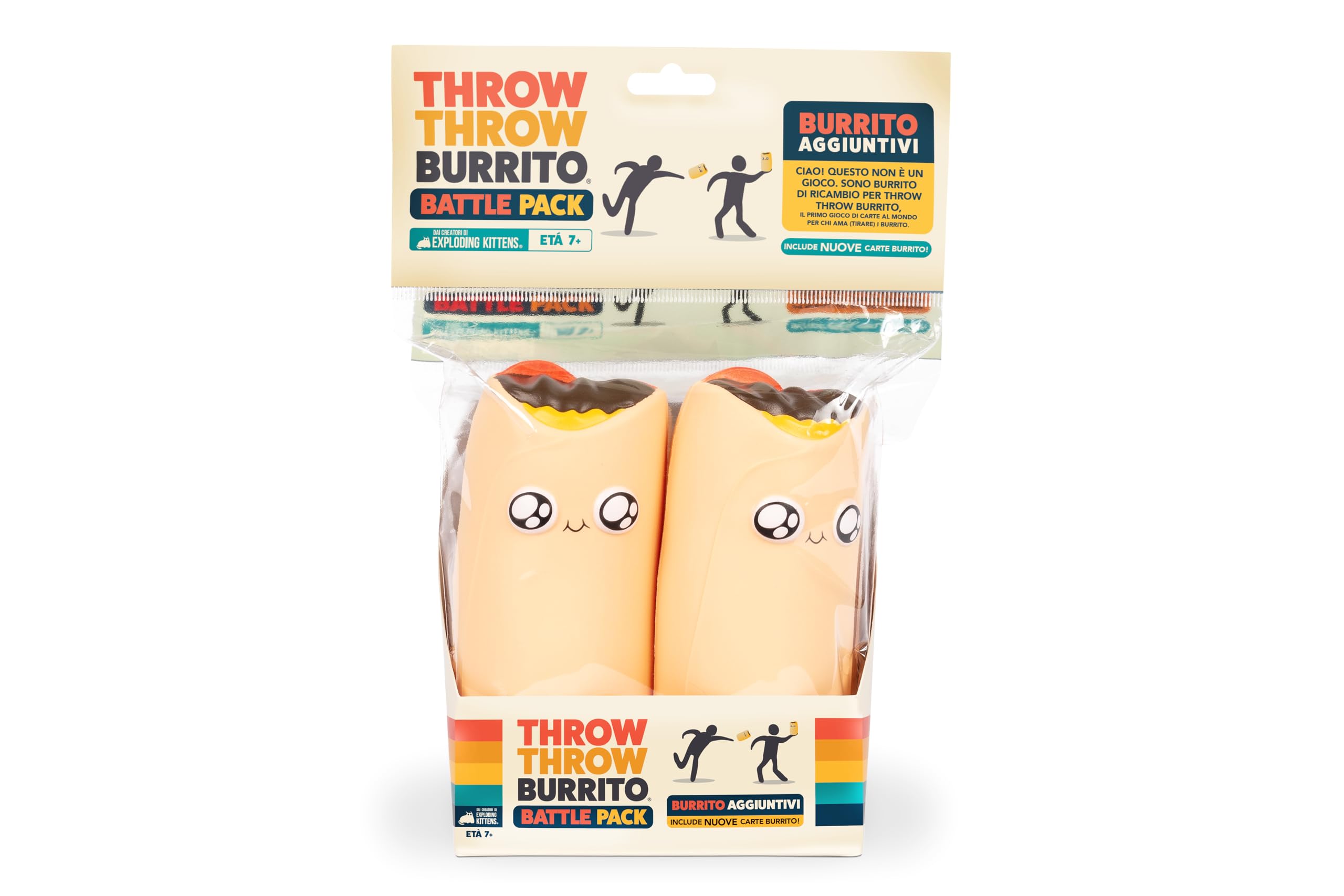 BLOCK BLOCK BURRITO espansione per THROW THROW BURRITO e throw throw avocado ASMODEE età 7