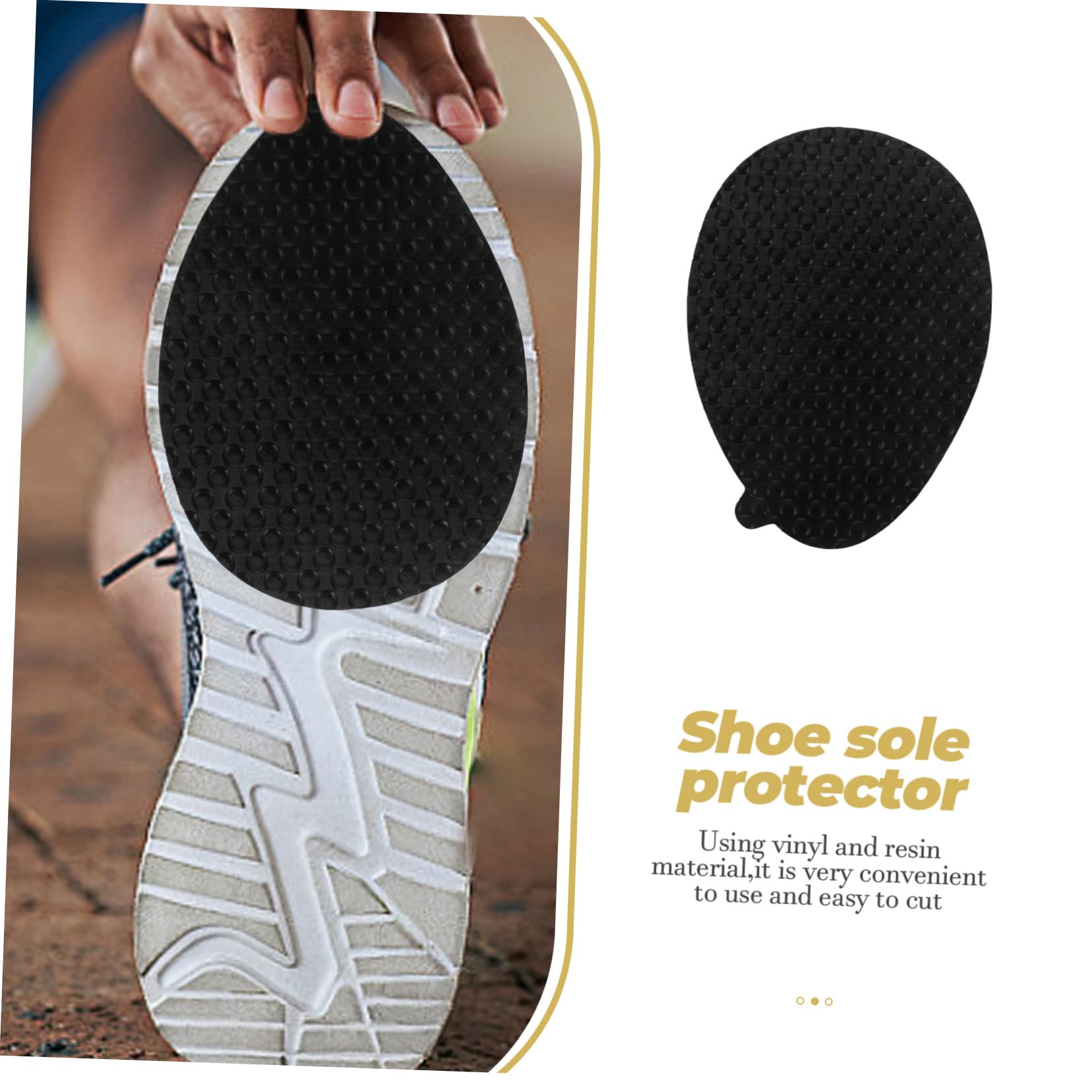 NOLITOY 50pares Almohadillas Antideslizantes Para Tacones De De De Zapatos De Material Resistente Fácil Instalación Reducción De Ruido y Protección Efectiva Para Zapatos De Tacón