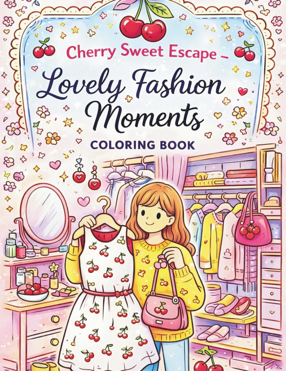 Cherry Sweet Escape: Lovely Fashion Moments (Cherry Escape Colouring Books)