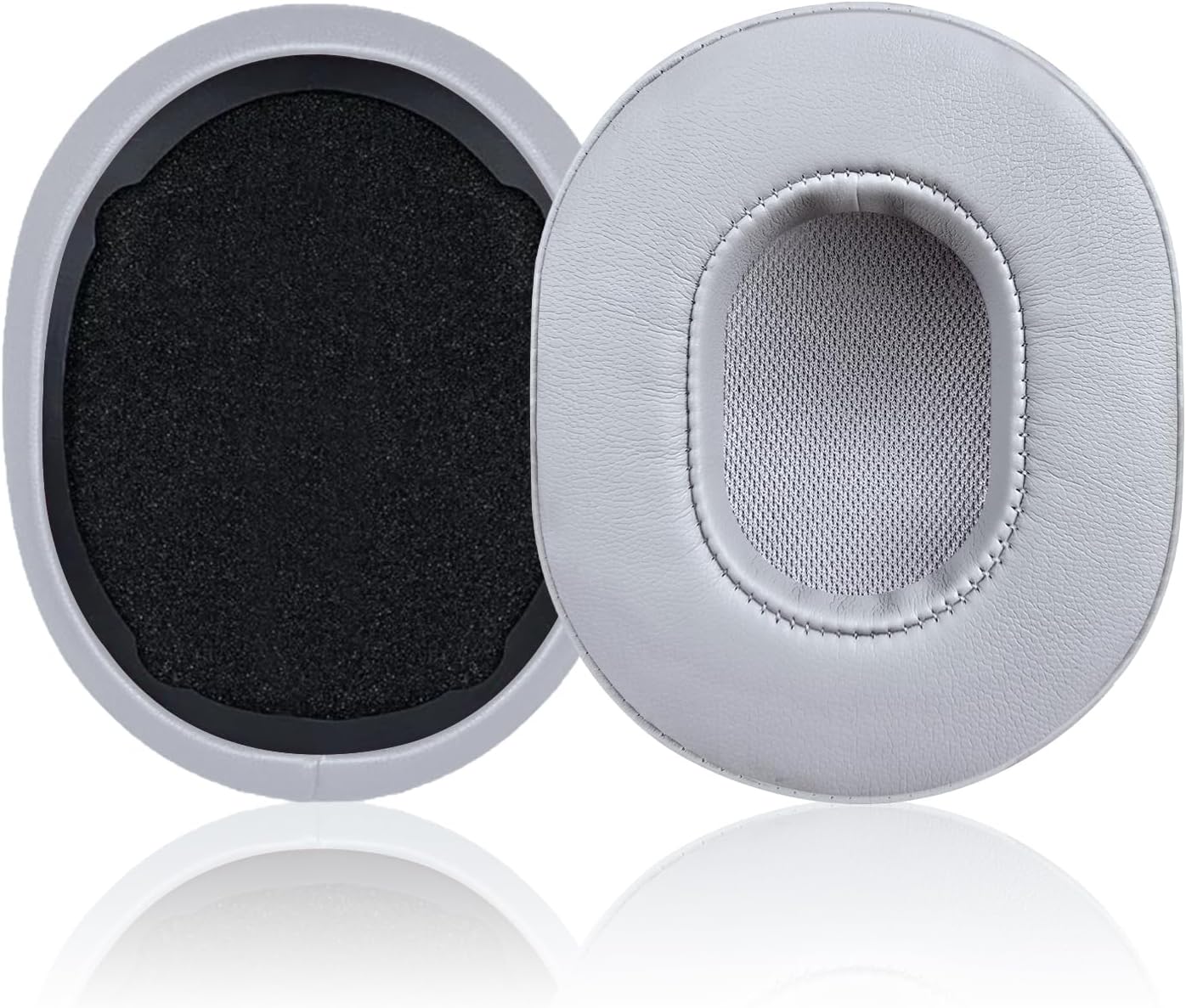 Replacement Ear Pads for Skullcandy Crusher Wireless/Evo/ANC Hesh 3/EVO/ANC, Headphones Ear Cushions, Headset Earpads, Ear Cups Cover (Grey)