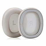 Replacement Earpads Sheepskin Protein Leather Memory Foam Ear Pads Cushions Cover Repair Parts Compatible with Bang & Olufsen Beoplay H95 ANC Headphones (Gold)
