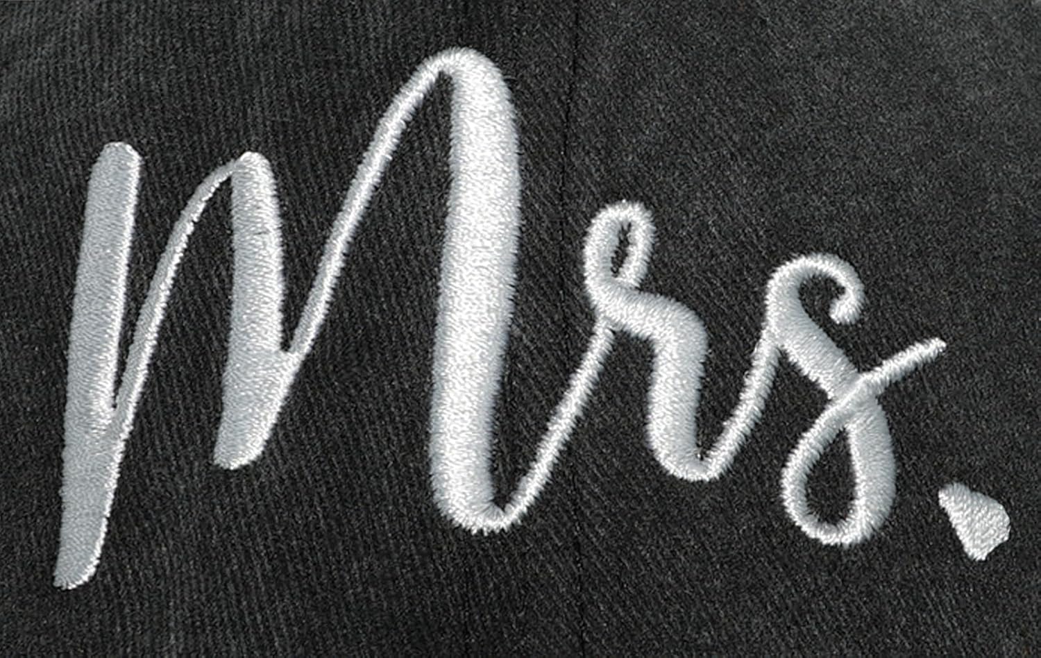 Mrs Bride Hat Bridal Shower Gifts Wedding Mr Couple Gift Cap Black - Image 5