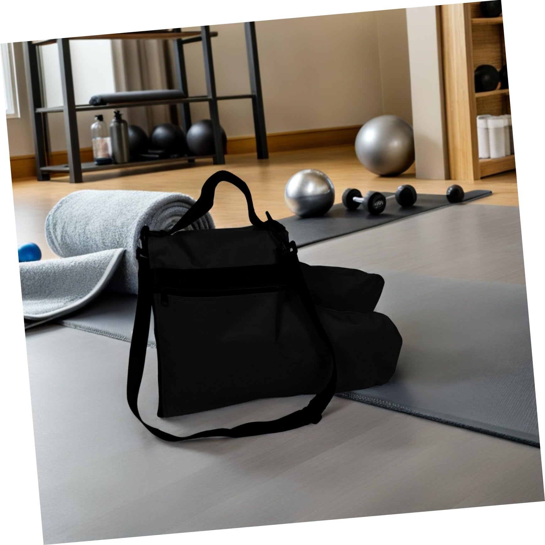 PartyKindom per da Hockey con Tracolla Regolabile Organizer per Scarpe da Pattinaggio e Capiente per Sport Invernali all