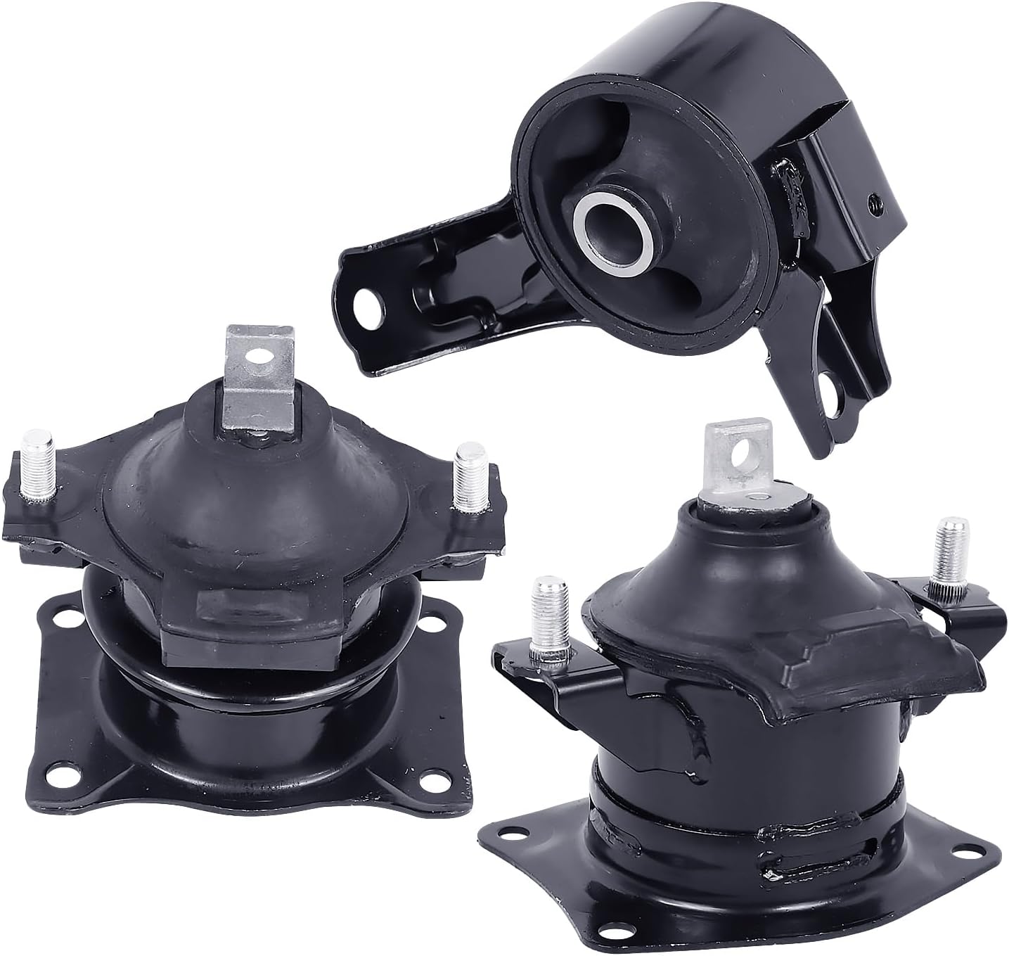 Engine Motor Mounts Set - Compatible with Acura MDX 2007-2013 3.7L, Replace# A4526HY A65016 A4527HY, Set of 3