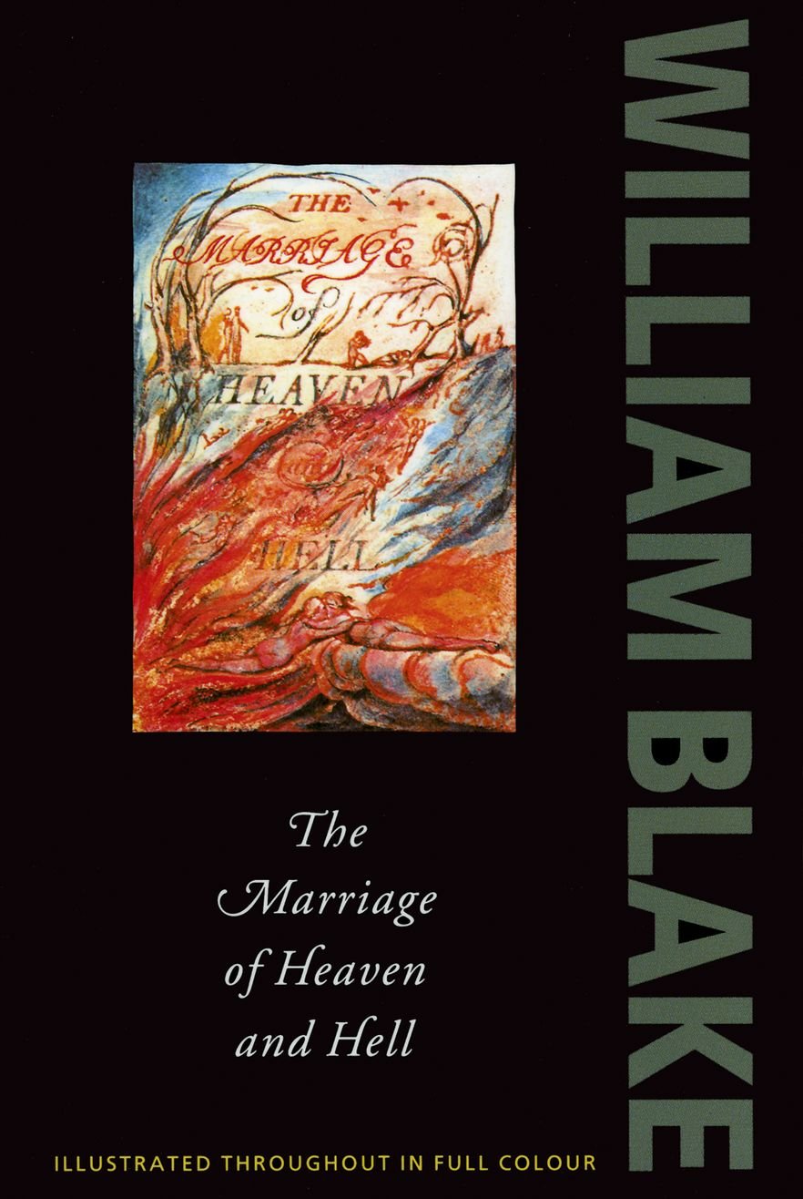 The Marriage of Heaven and Hell by William Blake (Paperback Book)