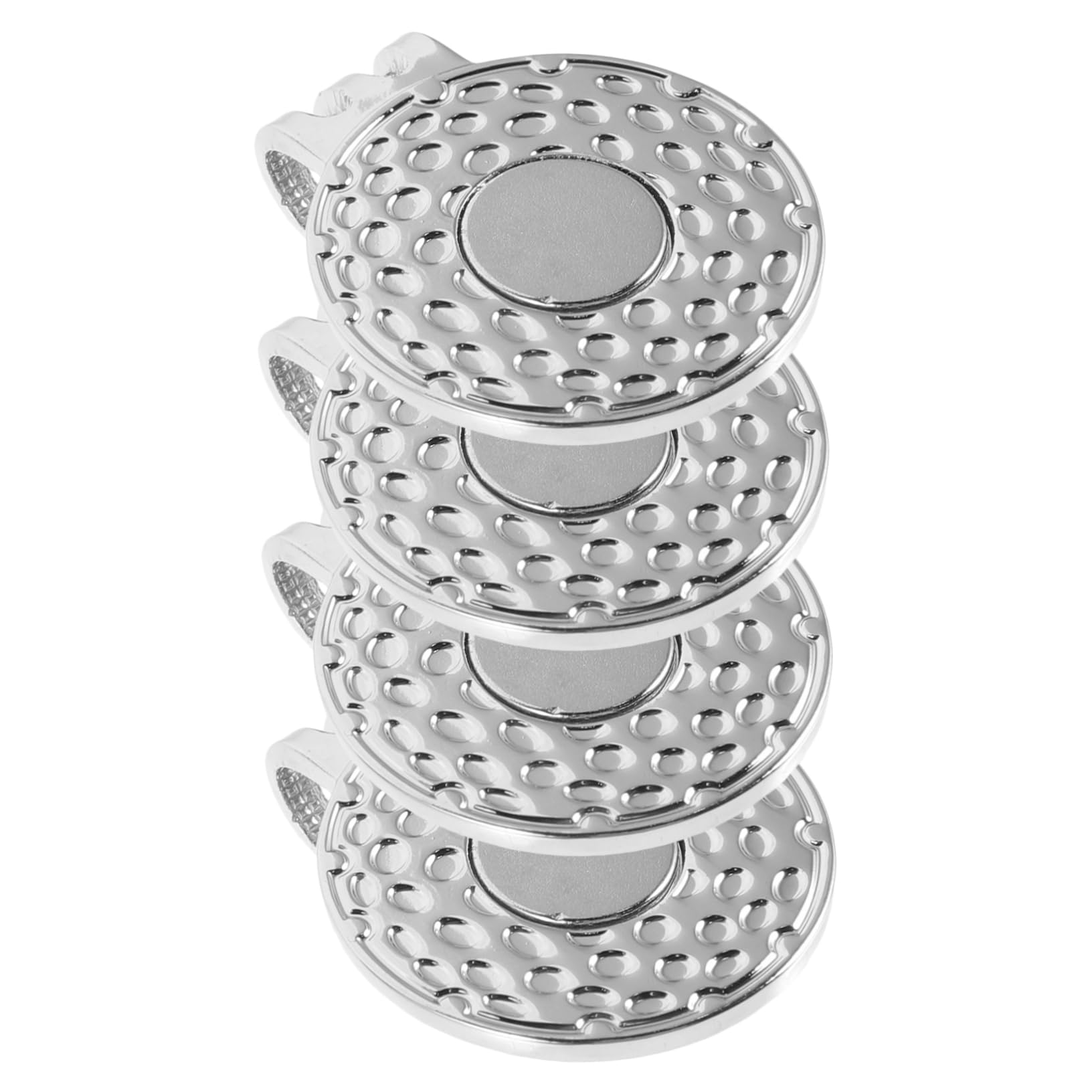 UPKOCH Golfballmarkierung Ballmarker Hutclip Golfmarker Kappenclip Golfmarker Golf Golfhut Golfzubehör Hutclips Ballmarker Beständige Golfmarker Eisen