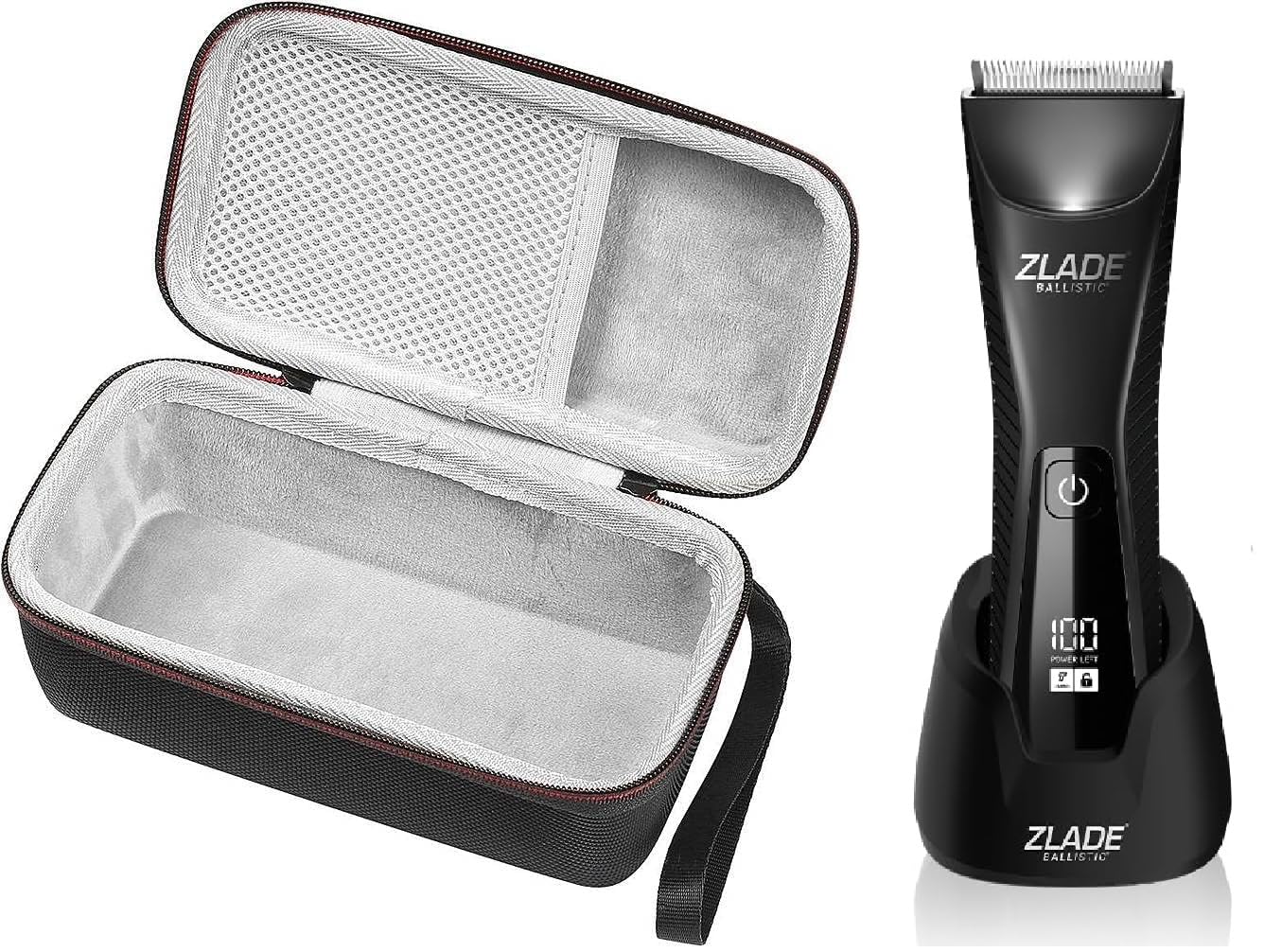 VERTUS® Portable Carrying Case Cover for Zlade Ballistic Lite, Lite Plus/Ballistic Pro Max/Ballistic Turbo 3.0 / Summer PRO/Ballistic PRO/Ballistic Neo Trimmer (Hard|EVA|Black)-image-7