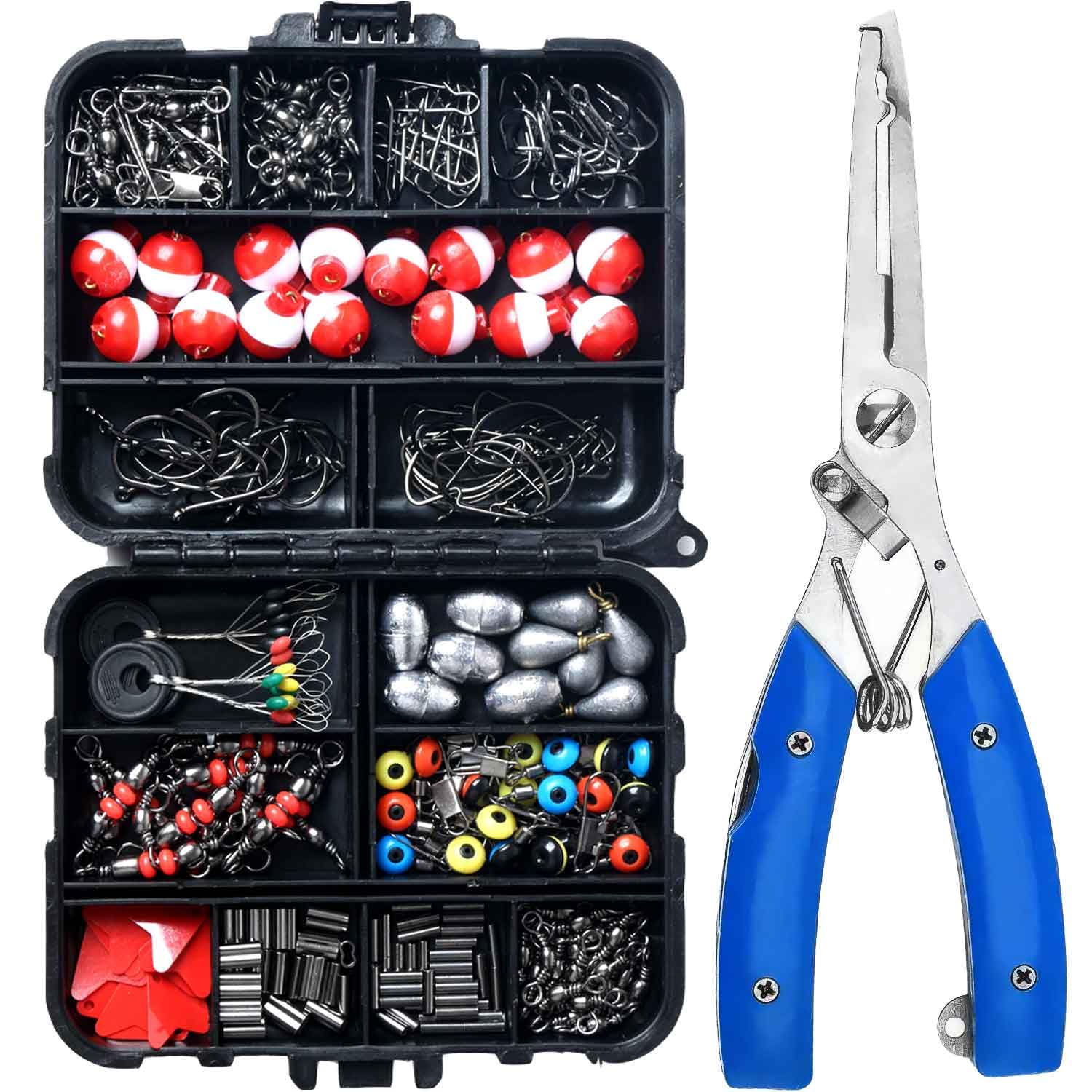 Fishing Tackle Box, Fish Gear Equipment T0196-3