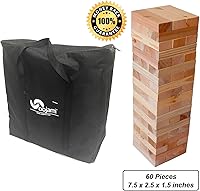 Vista 5 de Madera Gigante con funda de transporte Tumbling