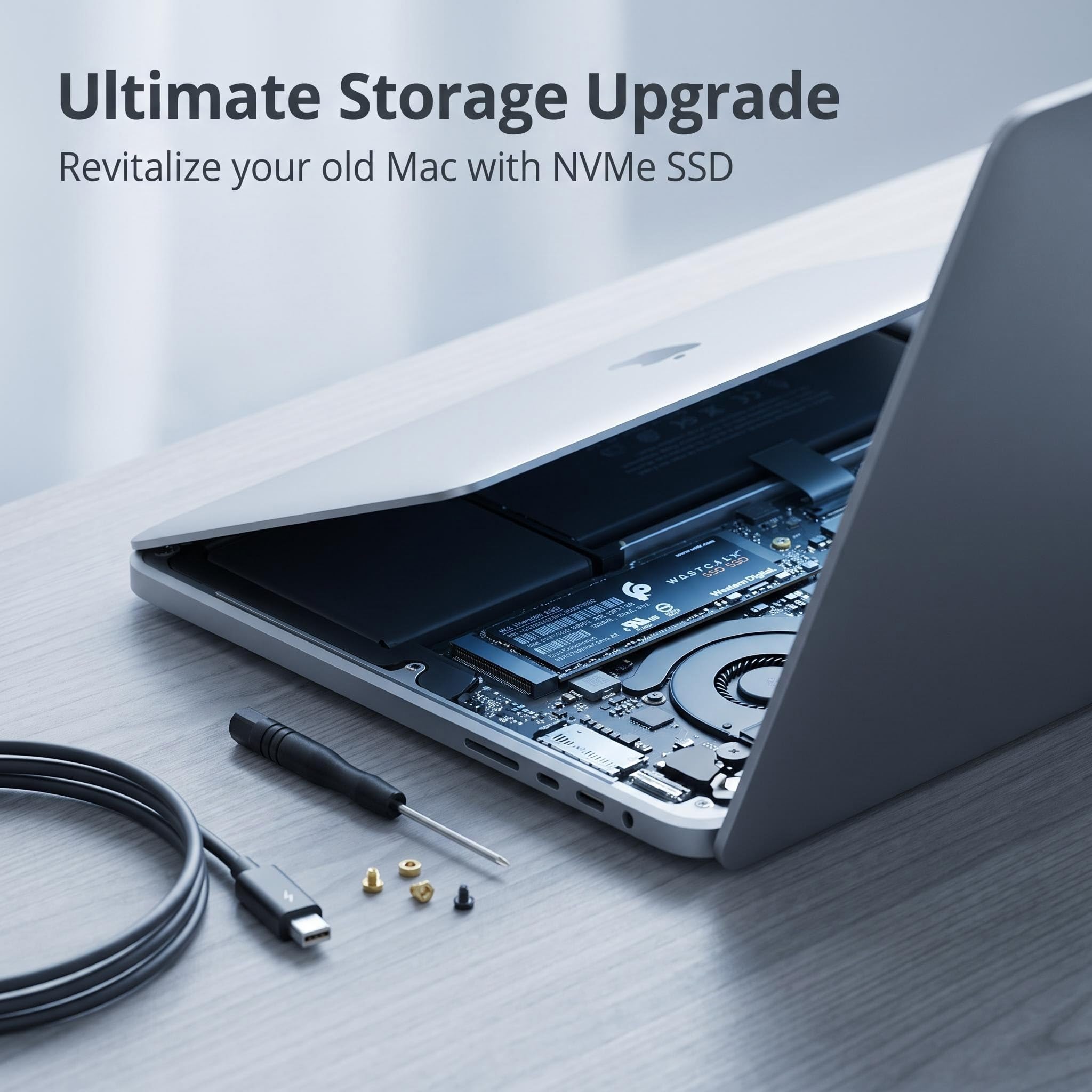 Amazon.com: M.2 NVMe SSD Adapter for MacBook Air & Pro Retina