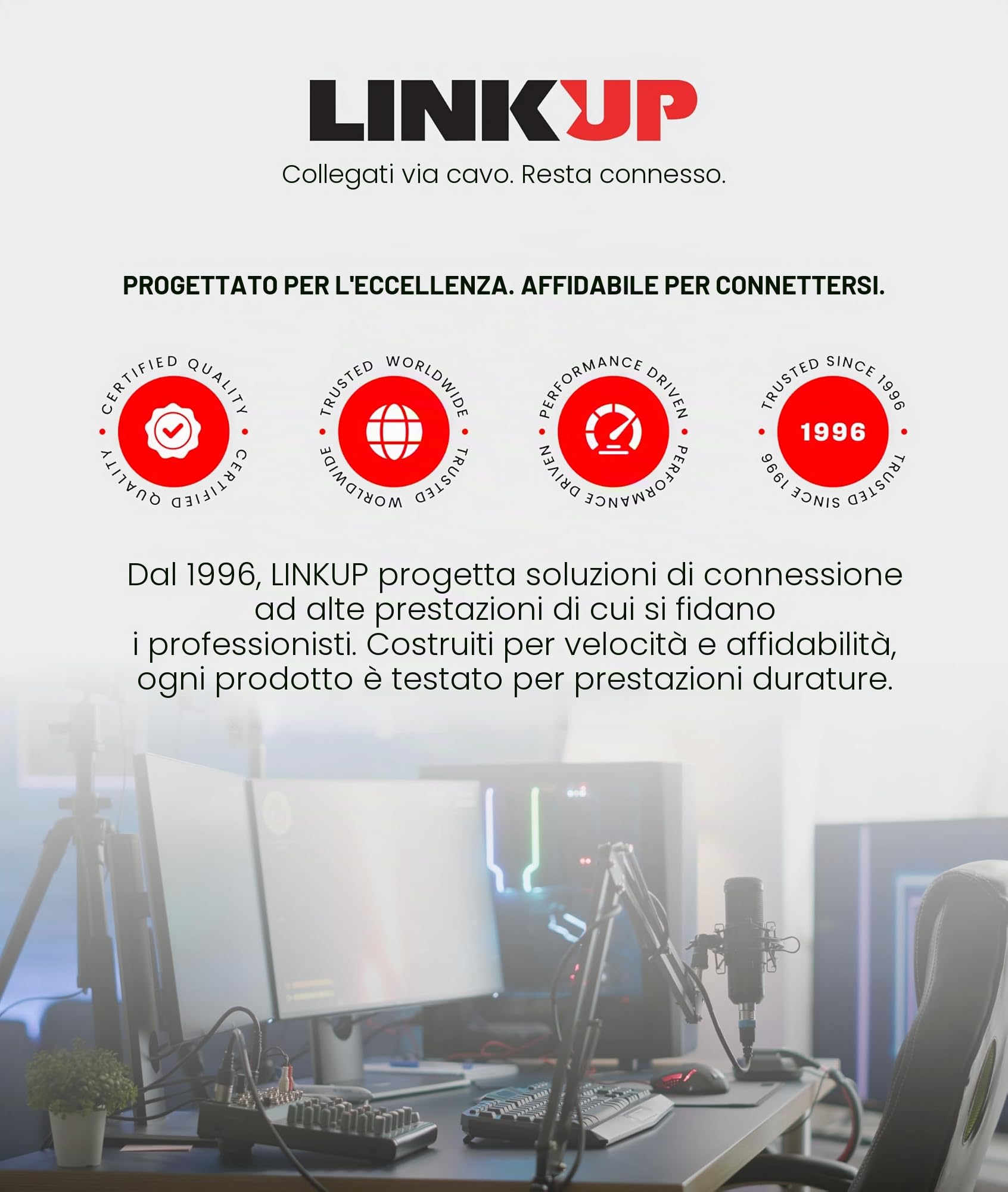 LINKUP - AVA5 Armour Cavo Riser PCIE 5.0 | Pronto per RTX5090 RX9070 GPU | Velocità x16 128GB/s | Compatibile con PCIE 4.0 e WRX80/WRX90E | Angolo Retto Nero 20cm (Lunghezza totale 24cm)