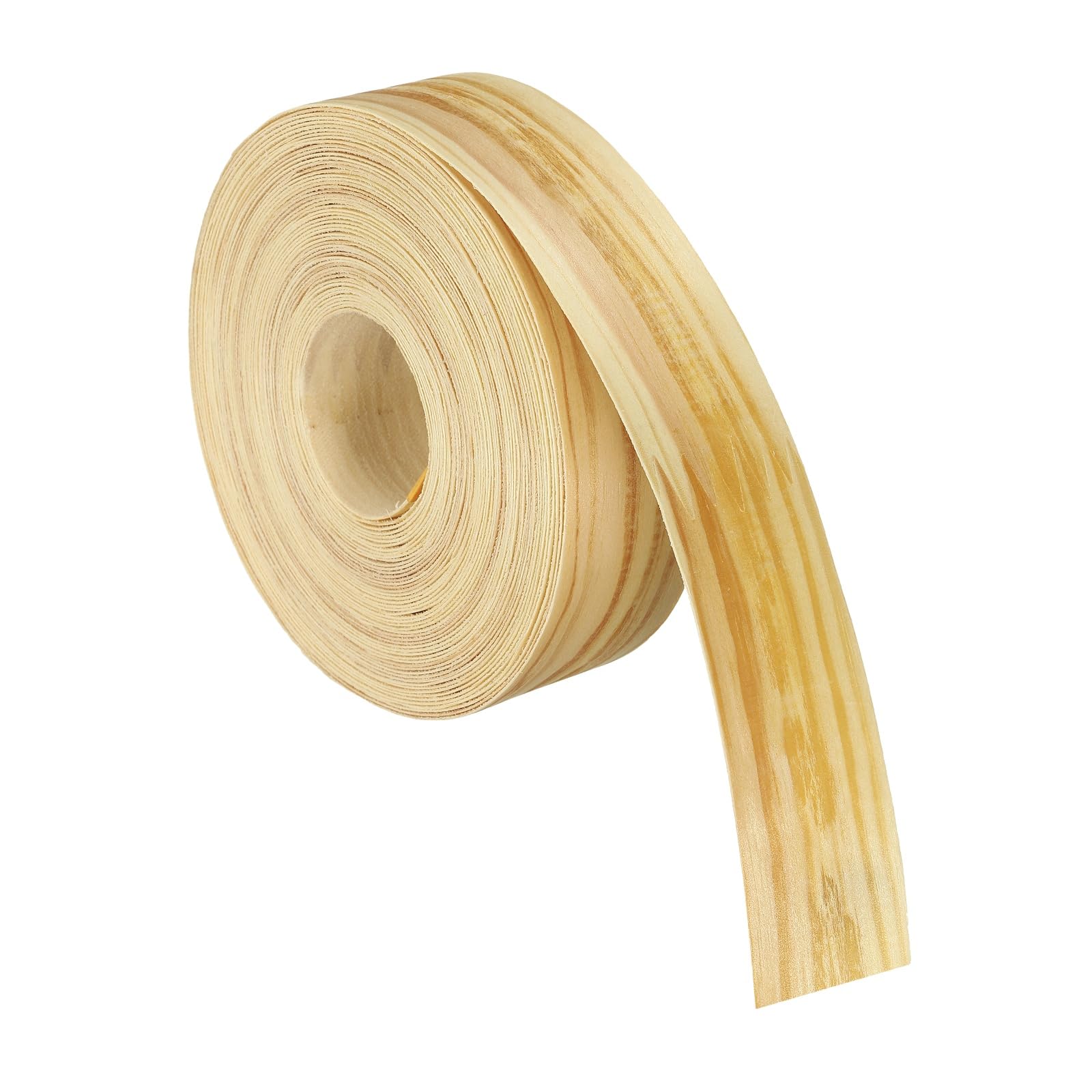 Bandas de borde de chapa de madera de pino prepegadas de 1-1/2" x 49 pies para reparación 8