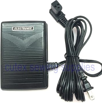 Foot Control Pedal with Cord #362095-001 3 Prong for Portable Sewing Machines