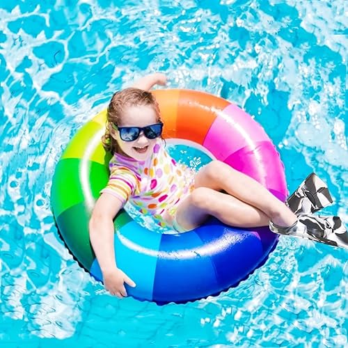 Miniatura 6 de Aletas de natación para niños, cómodas aletas de silicona para nadar y bucear, tamaño adecuado para principiantes, niños, niñas, niños y adultos