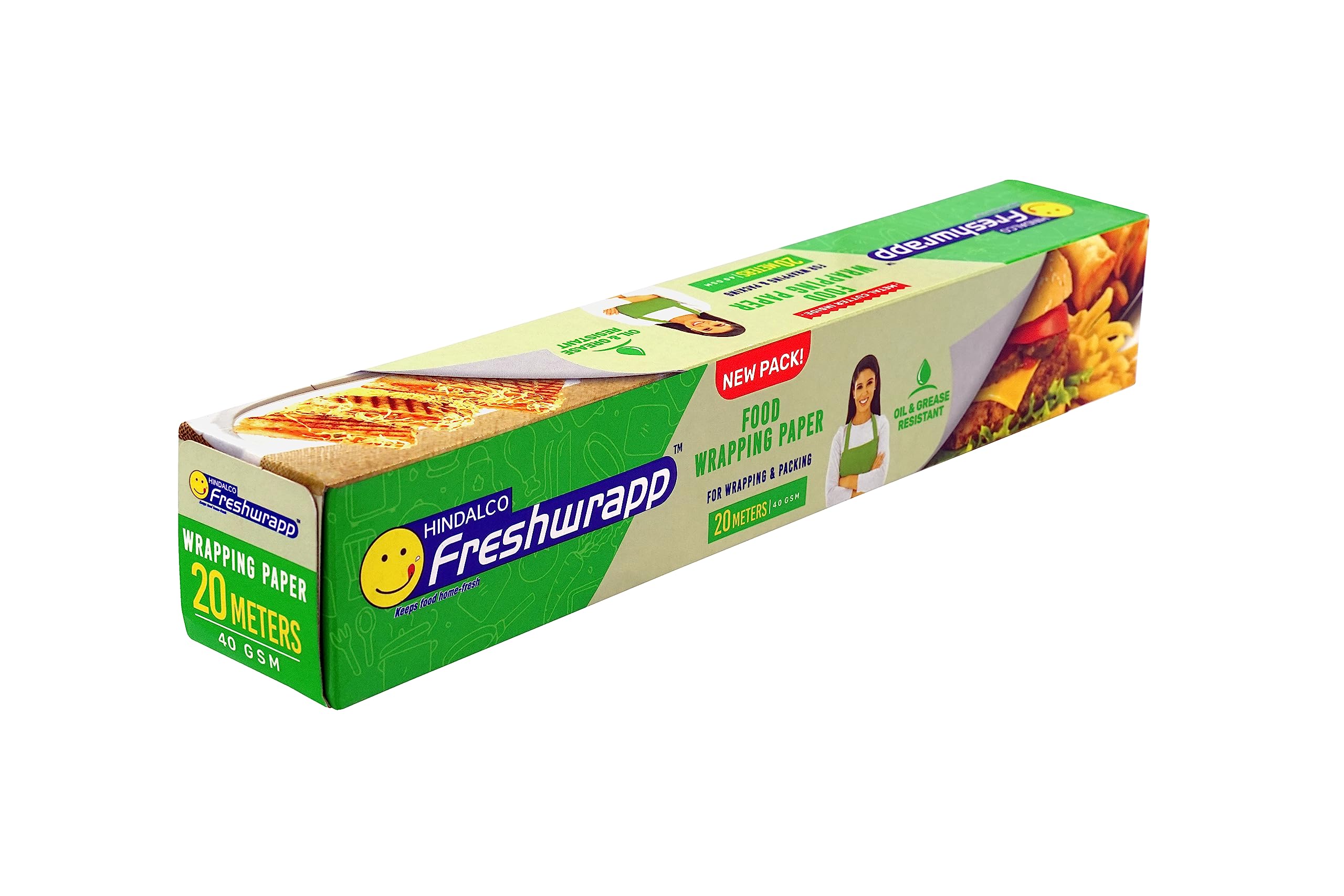 Freshwrapp Greaseproof Food Wrapping Paper (20 Meter) Pack of 2 - Image 6 thumbnail