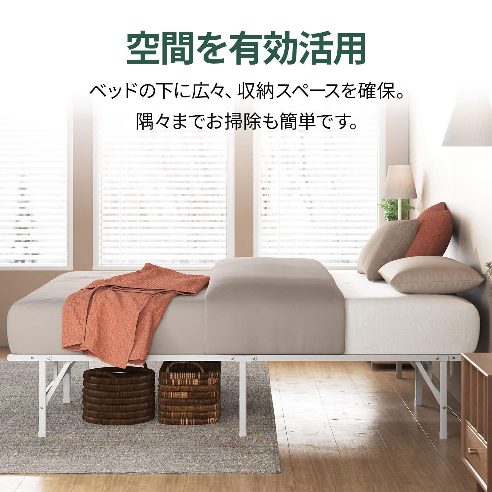 Amazon.co.jp: Zinus(ジヌス): ダブル