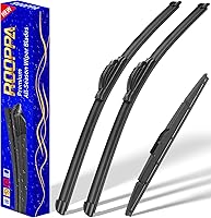 Vista 23 de 3 limpiaparabrisas de repuesto para KIA Sportage 2017-2022/Hyundai Santa Fe 2019-2021 2022 2023, escobillas limpiaparabrisas de repuesto