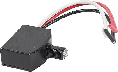 Miniatura 6 de HQRP Paquete de 2 interruptores de luz LED con sensor de fotocélula para interiores y exteriores, compatibles con Zing Ear SNR-100WF con sensor de