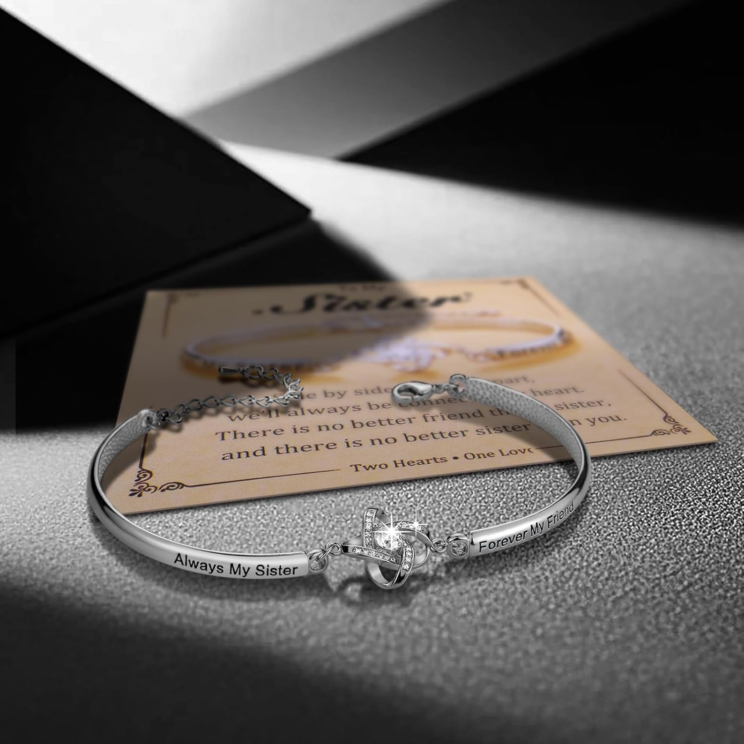 iJuqi Sister Christmas Gifts from Sisters - Big Middle Little Sister Bracelet Birthday Gifts - Image 7