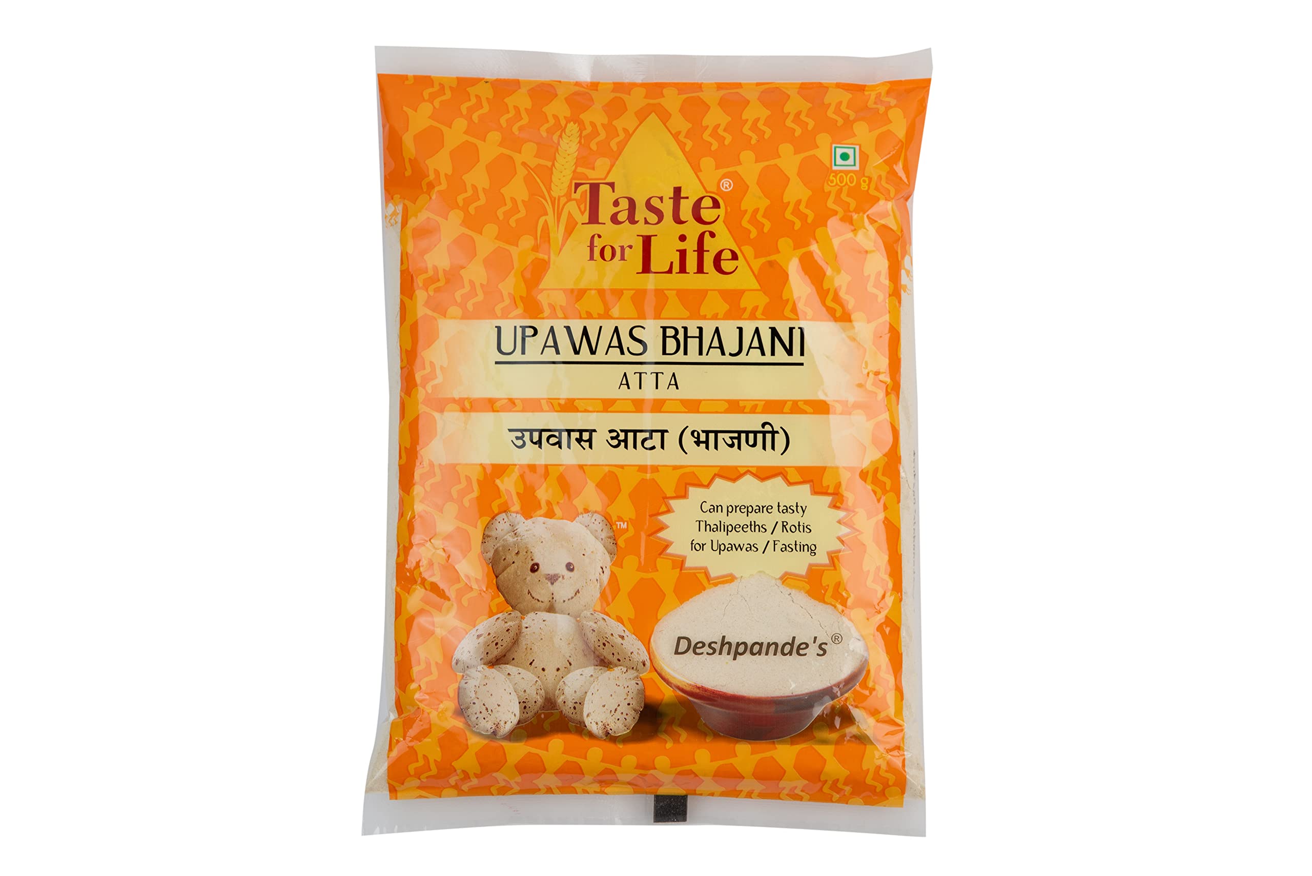 Taste for life Upawas Bhajani Atta 500 grams (B09P56SCT1) Amazon Price History, Amazon Price Tracker