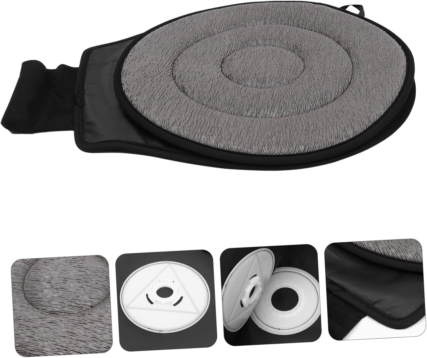 Swivel Car Seat Cushion Pad for Pregnant Women Elderly Comfortable Rotating Seat Cushion with Non-Slip Base Breathable Eco-Friendly Design for Home