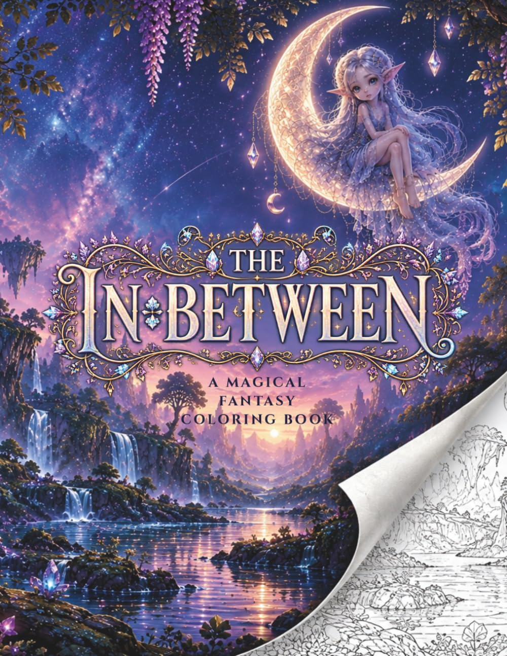 The In-Between: A Magical Fantasy Coloring Book